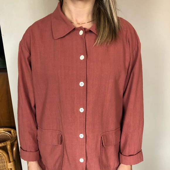 Simons chore coat! 💖 dusty rose colour 💖 O/S (fits like M) - Picture 2 of 3